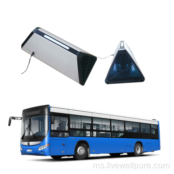 Pembersih udara penyucian ionik untuk bas pelancongan